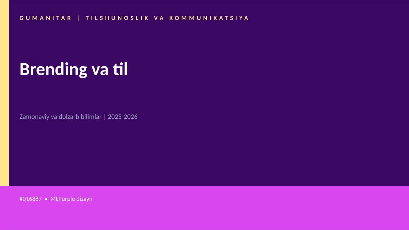 Brending va til