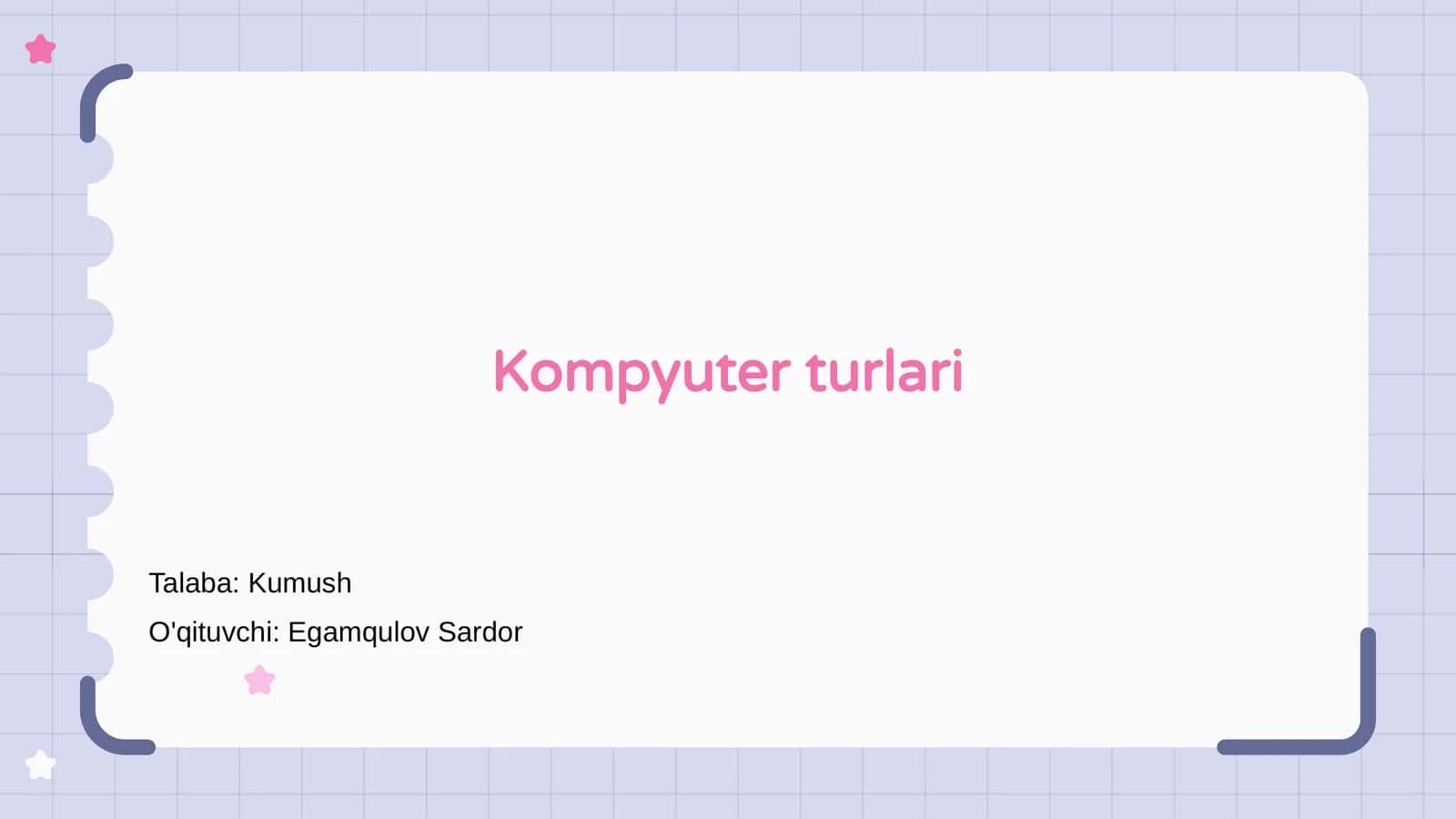 Kompyuter turlari