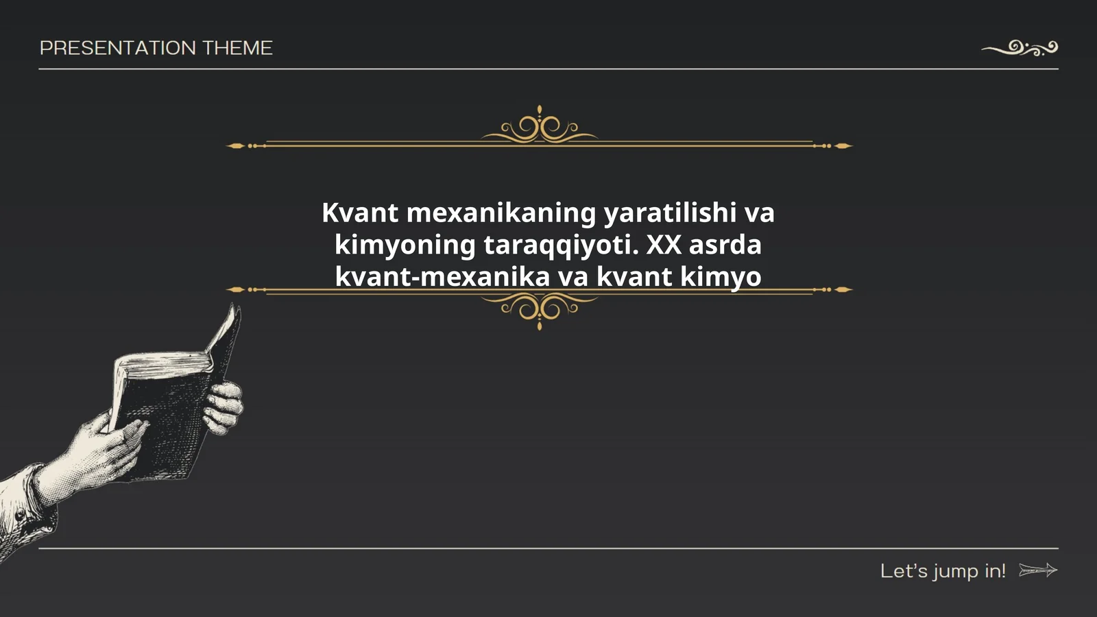 Kvant mexanikasining yaratilishi va kimyoning taraqqiyoti