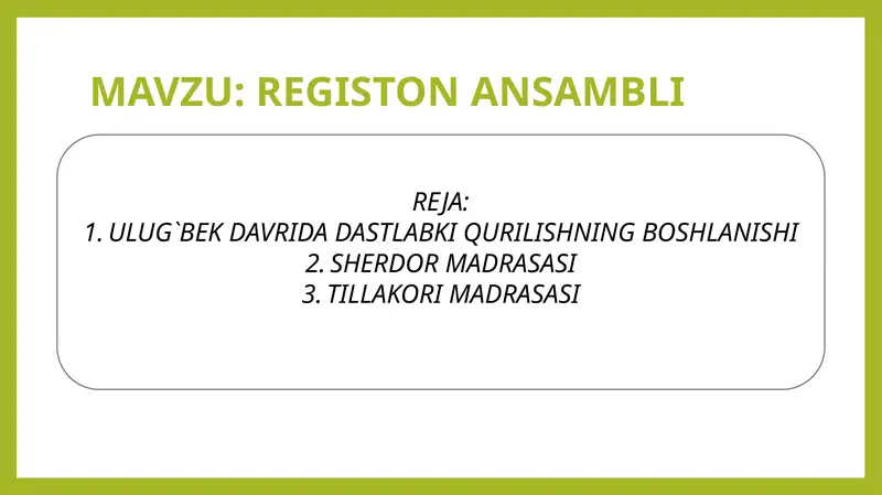 REGISTON ANSAMBLI