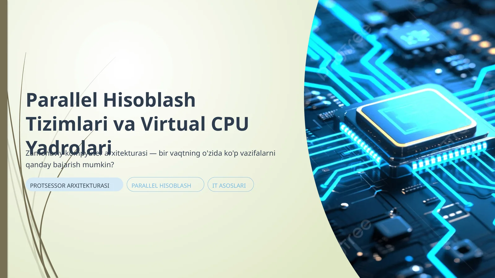 Parallel Hisoblash Tizimlari va Virtual CPU Yadrolari