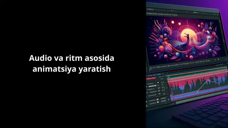 Audio va ritm asosida animatsiya yaratish