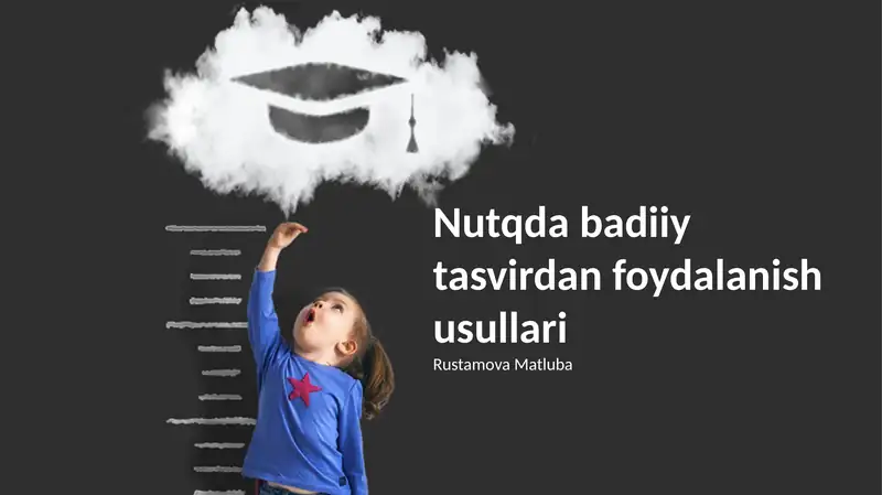 Nutqda badiiy tasvirdan foydalanish usullari