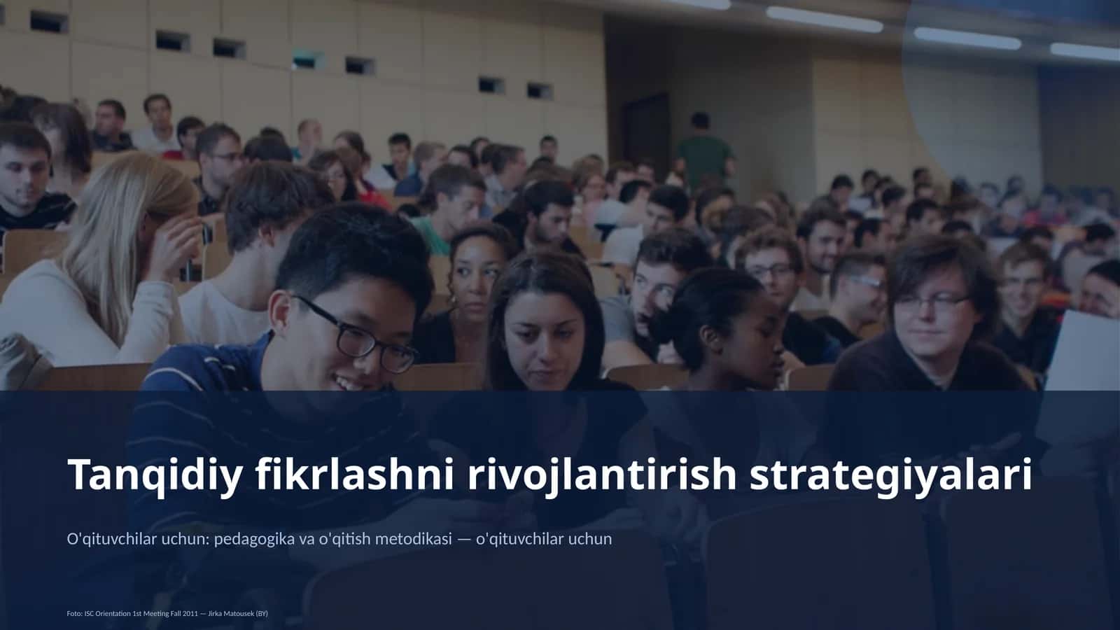 Tanqidiy fikrlashni rivojlantirish strategiyalari