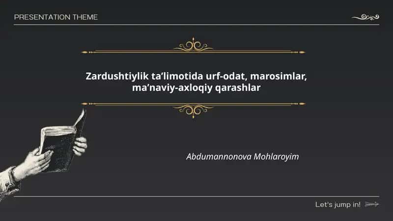 Zardushtiylik taʼlimotida urf-odat, marosimlar, maʼnaviy-axloqiy qarashlar