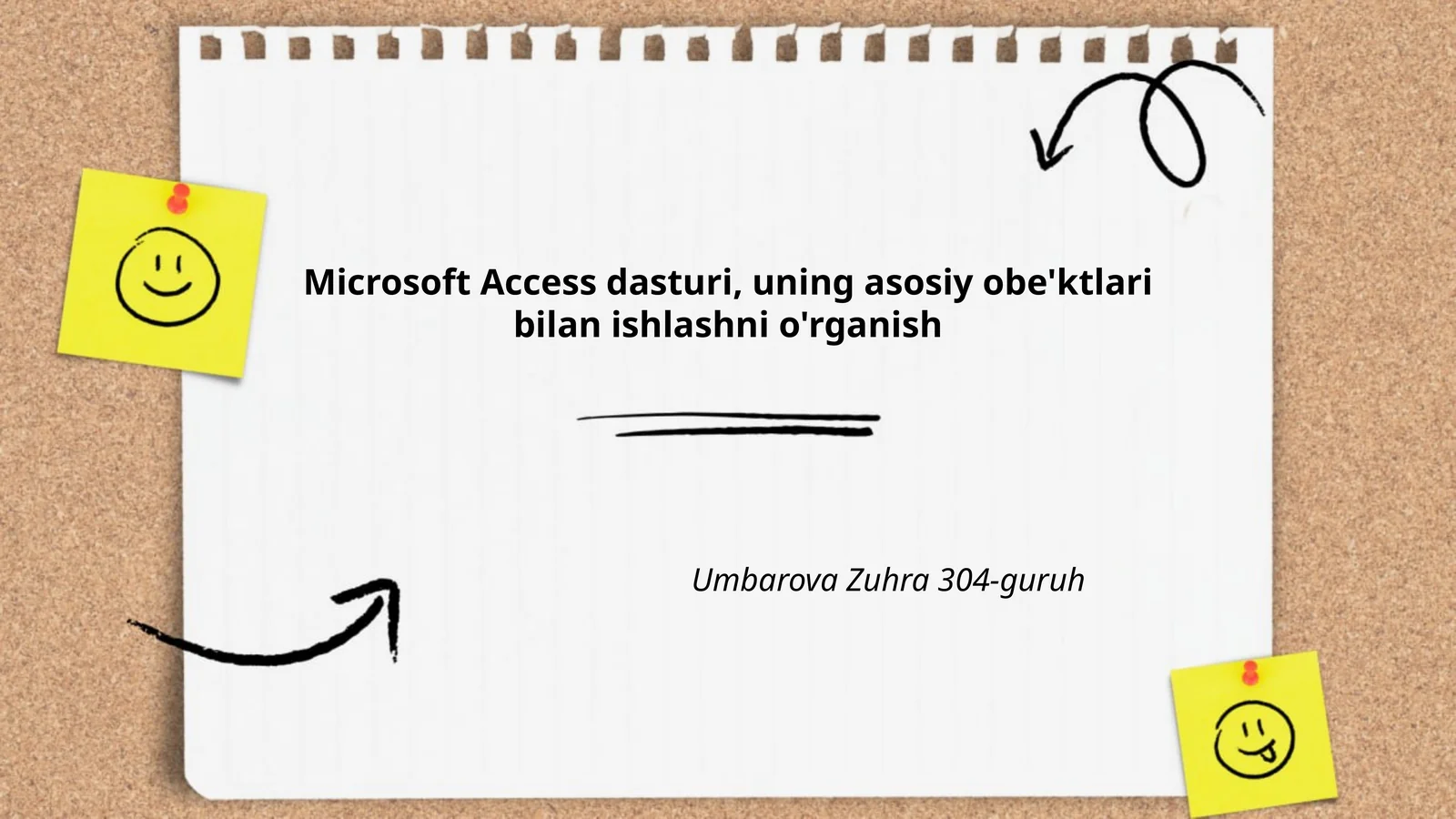 Microsoft Access dasturi