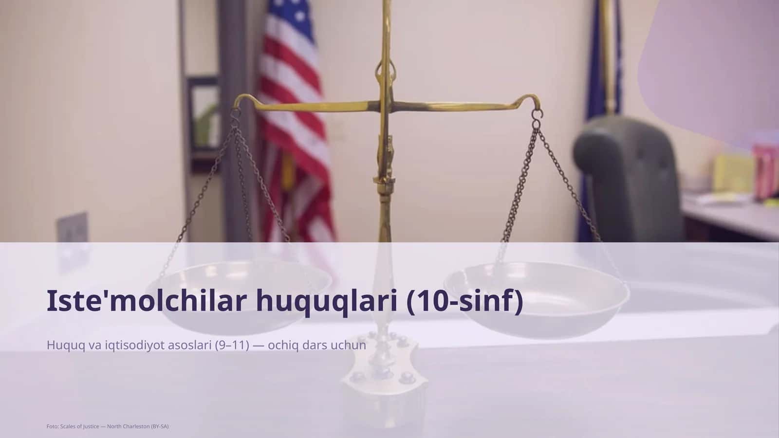 Iste'molchilar huquqlari (10-sinf)