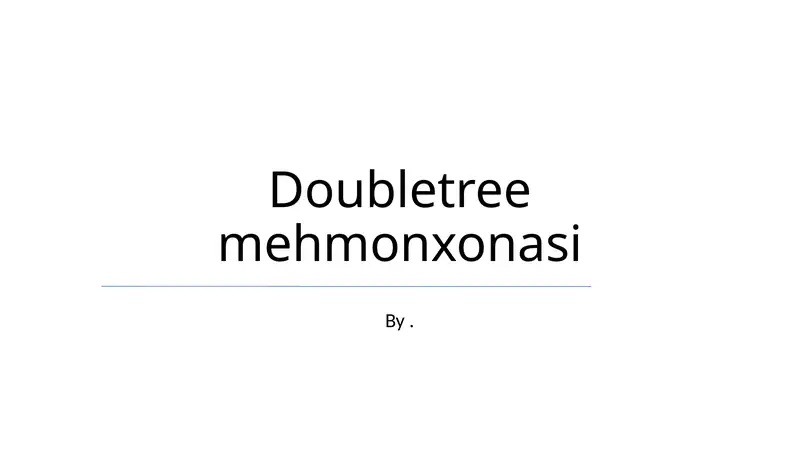 Doubletree mehmonxonasi