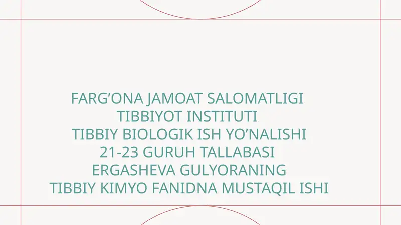 Steroidlar va Terpenlar haqida Tushuncha