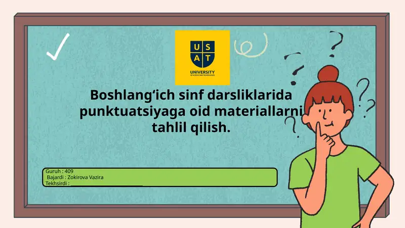 Punktuatsiya Asoslari