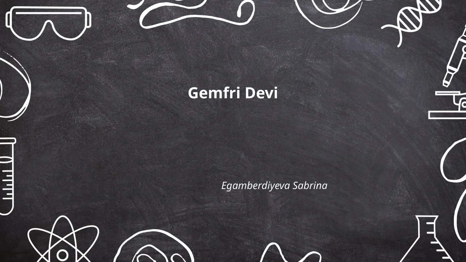 Gemfri Devining hayoti
