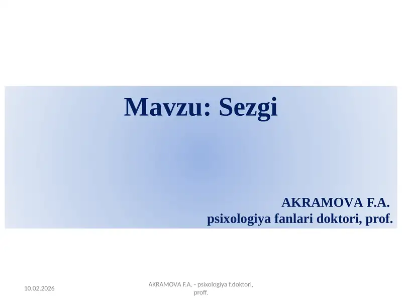 Sezgi