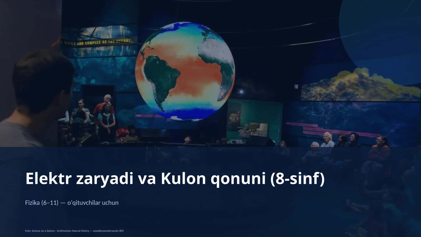 Elektr zaryadi va Kulon qonuni (8-sinf)