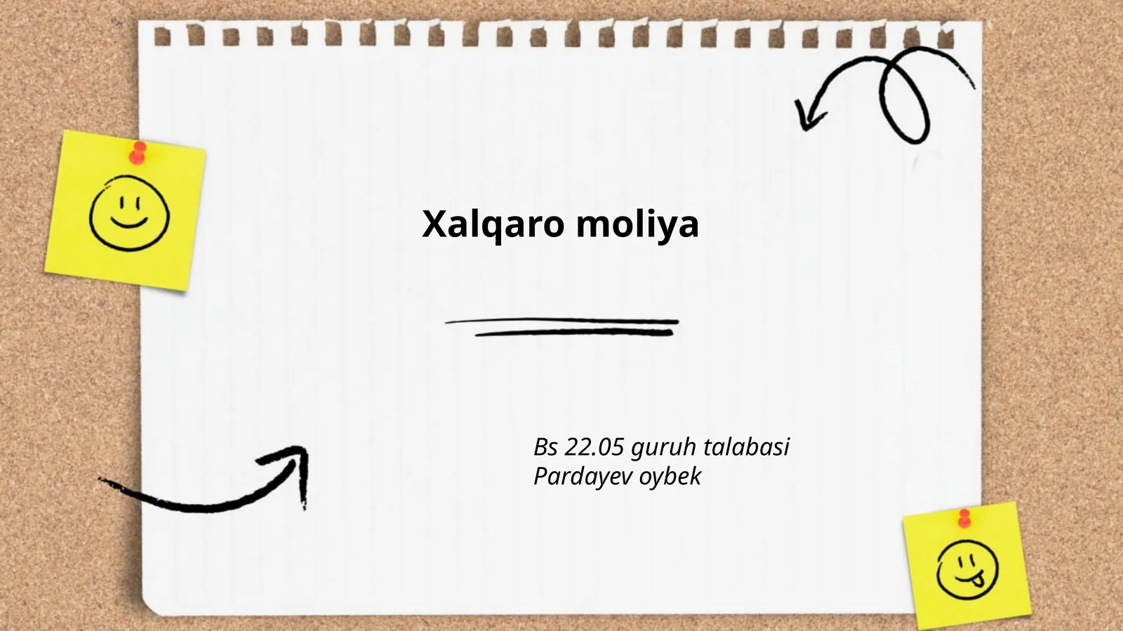 Xalqaro moliya tizimi va uning evolyutsiyasi