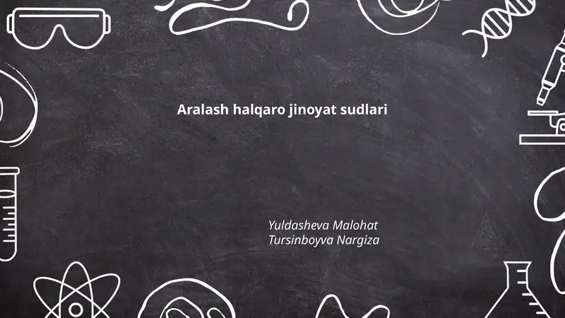 Aralash halqaro jinoyat sudlari
