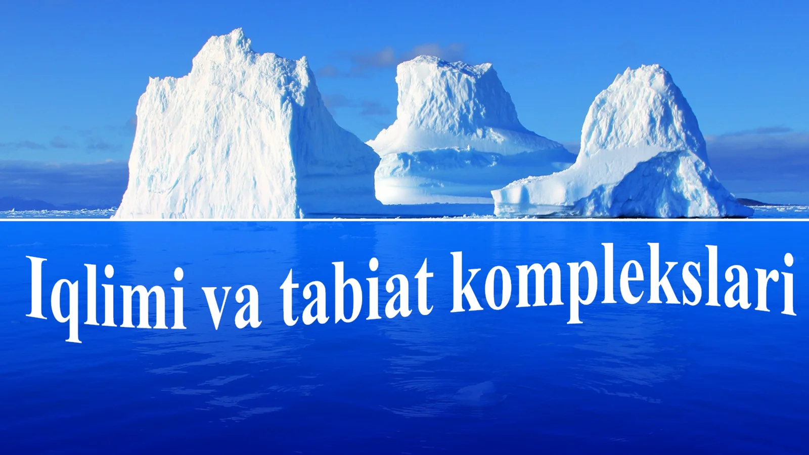 Antarktida Iqlimi va tabiat komplekslar