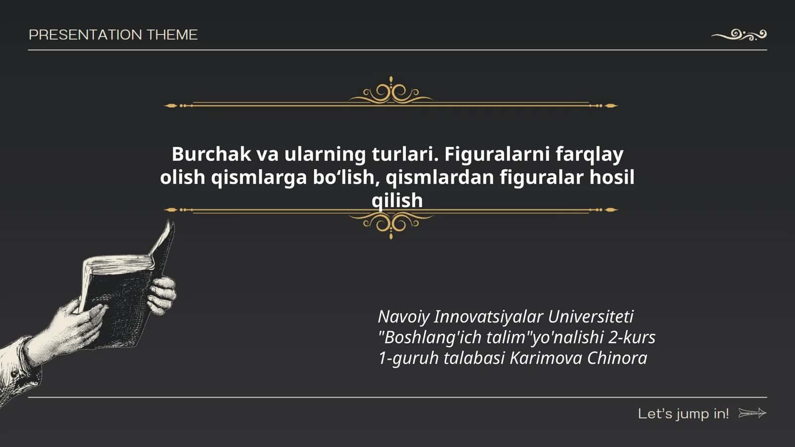Burchak va ularning turlari