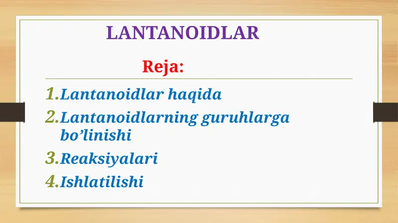 Lantanoidlar