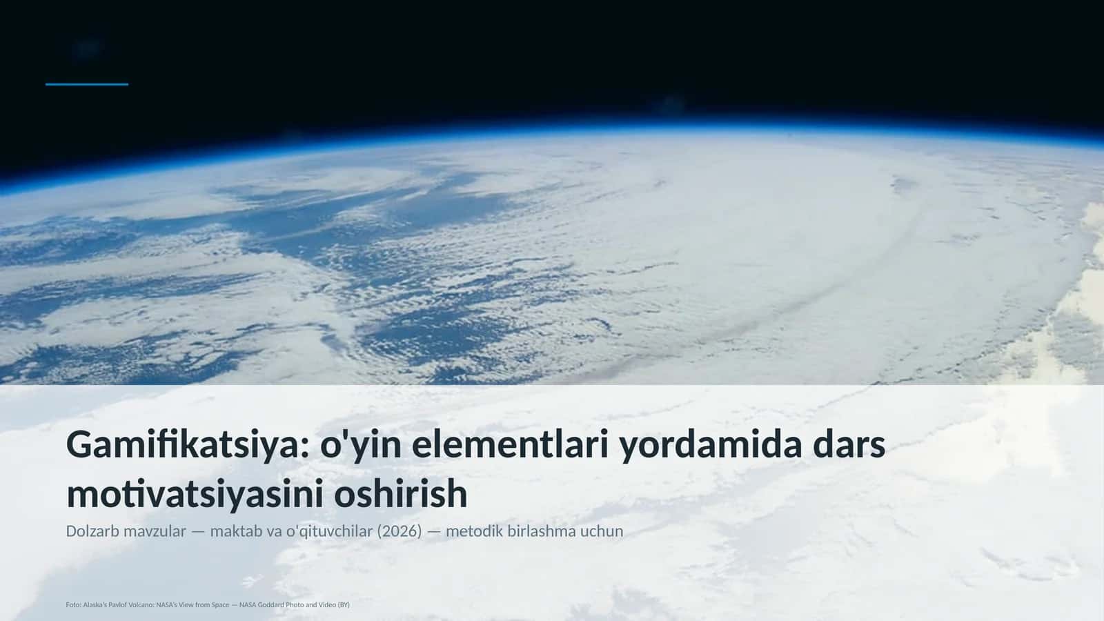 Dolzarb mavzular — maktab va o'qituvchilar