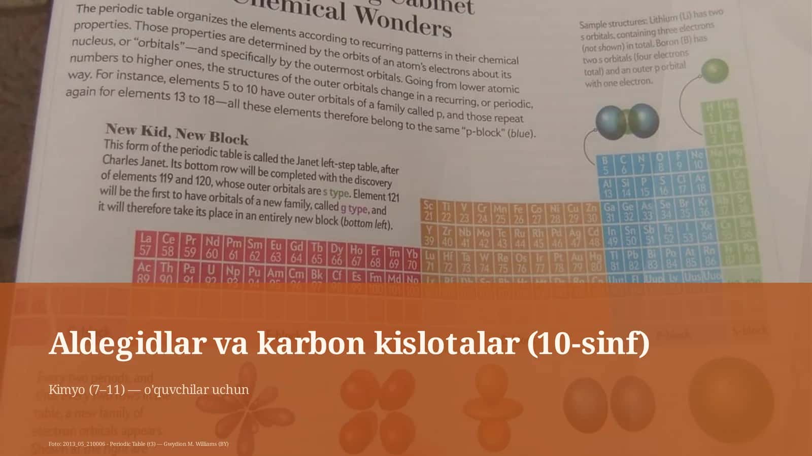 Aldegidlar va karbon kislotalar (10-sinf)