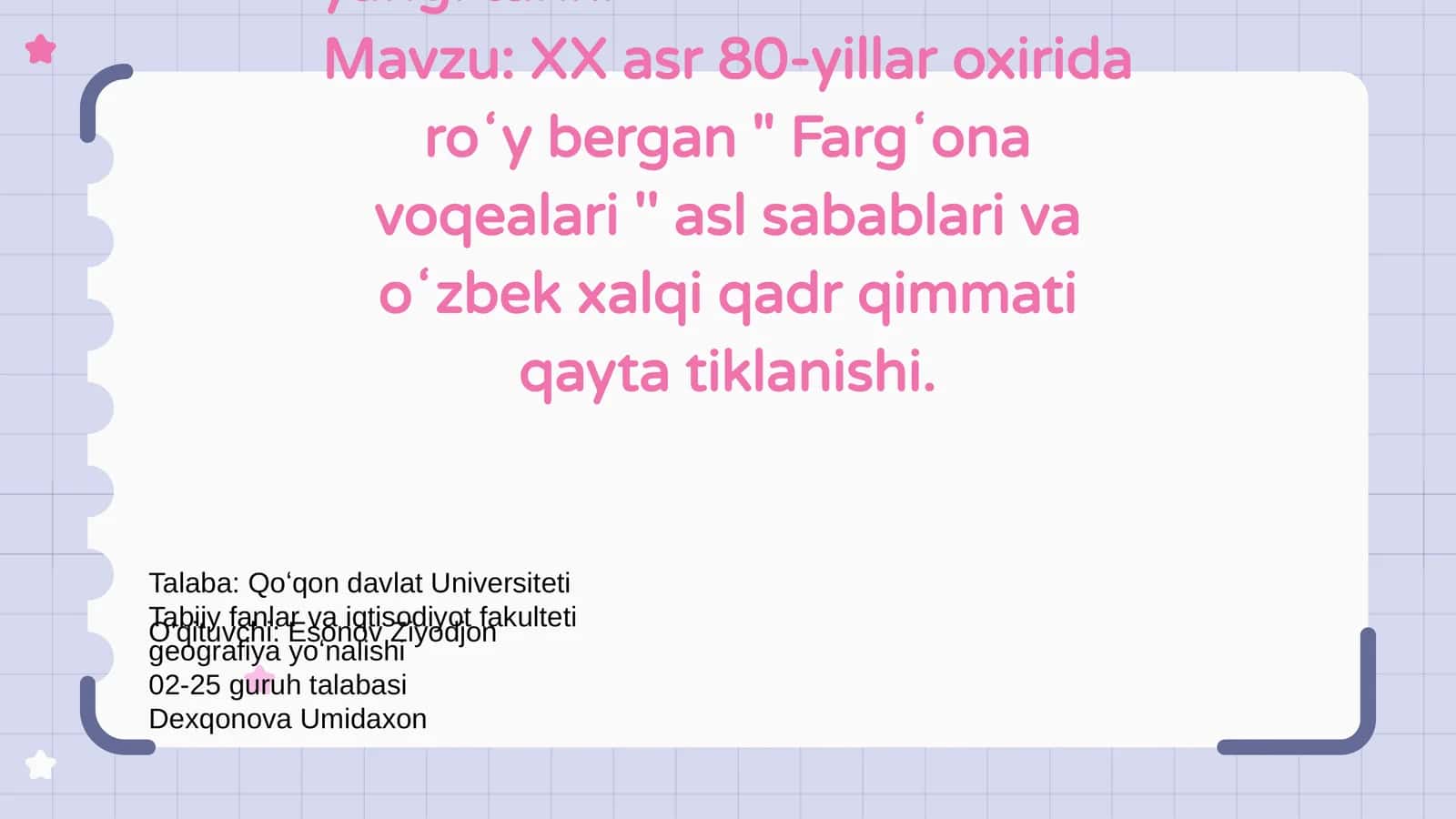 Fargʻona voqealari