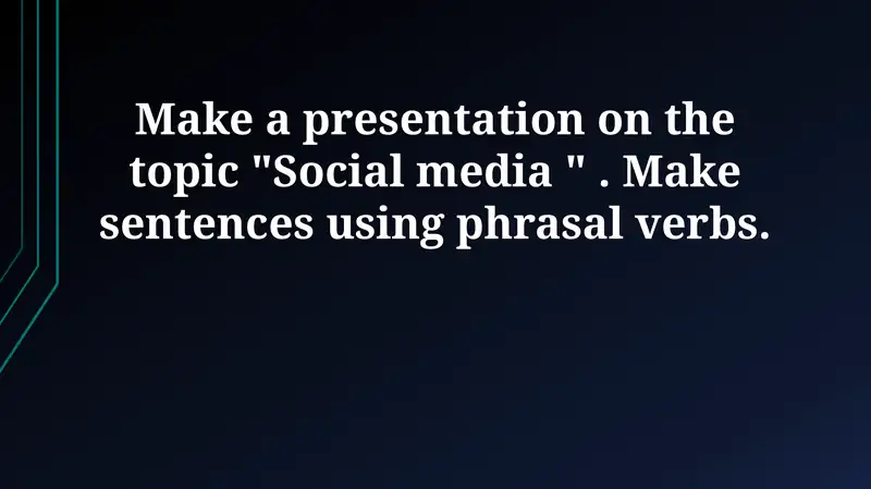 Social Media Presentation