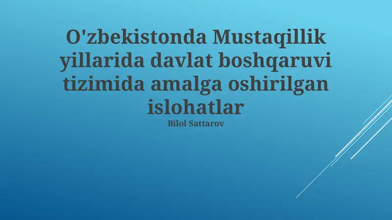 Korrupsiyaga qarshi kurash harakatlari