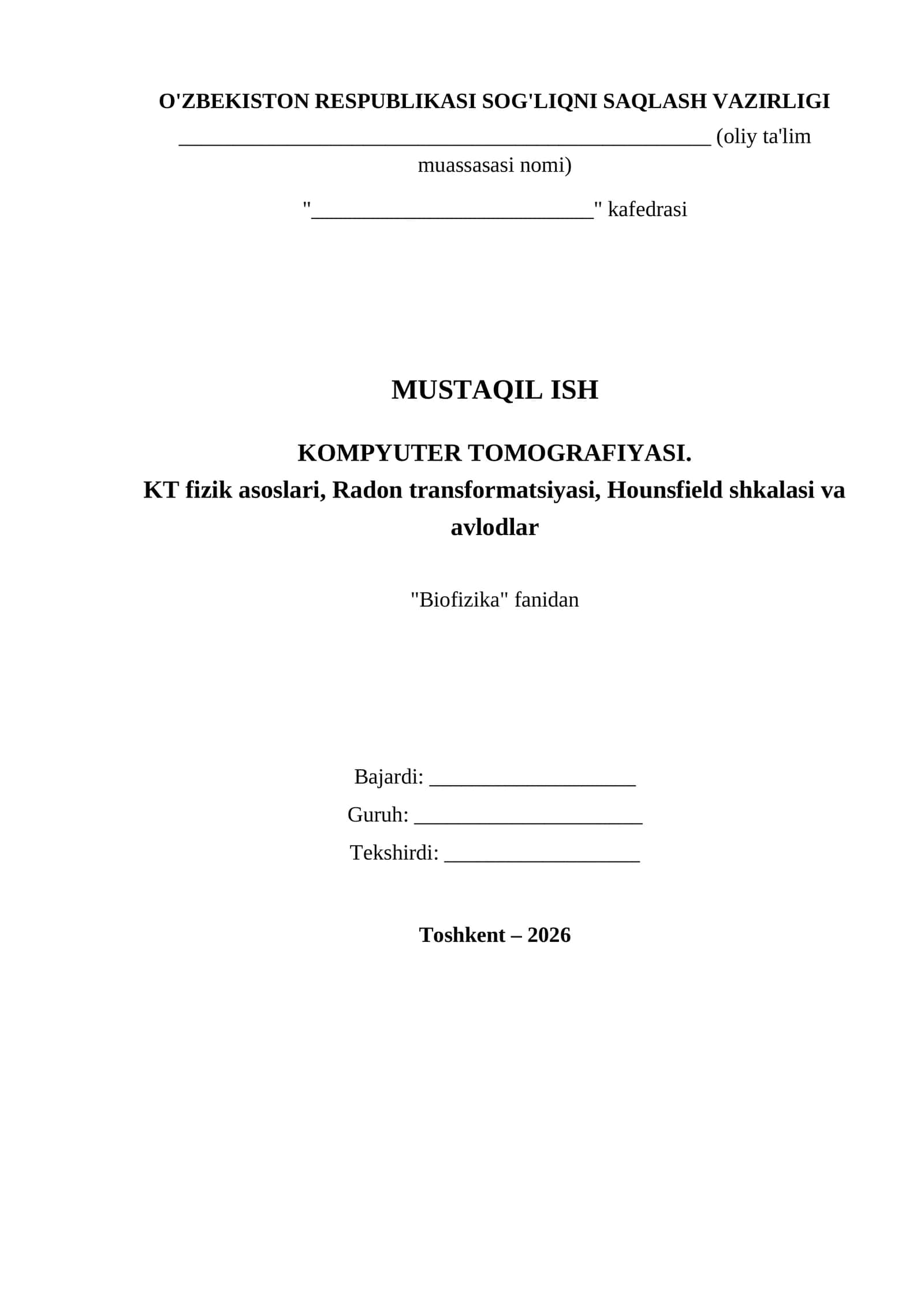 KOMPYUTER TOMOGRAFIYASI