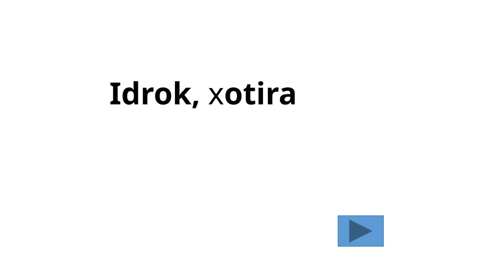 Idrok