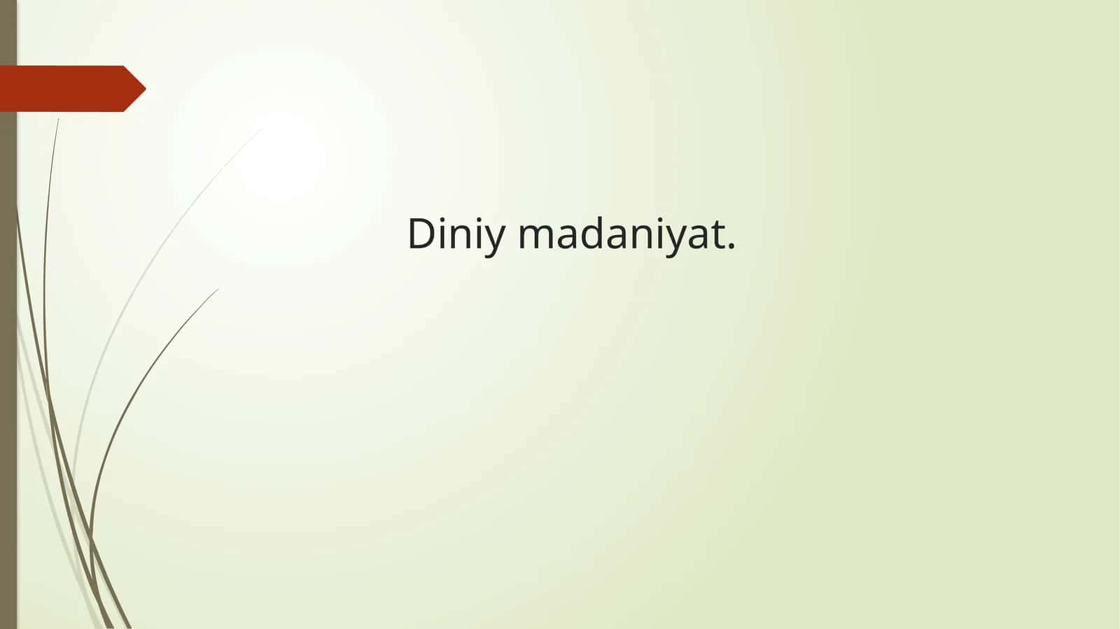Diniymadaniyat