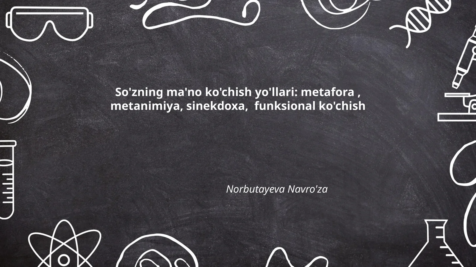 So'zning ma'no ko'chish yo'llari