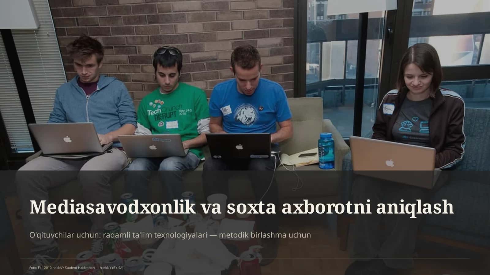 Mediasavodxonlik va soxta axborotni aniqlash