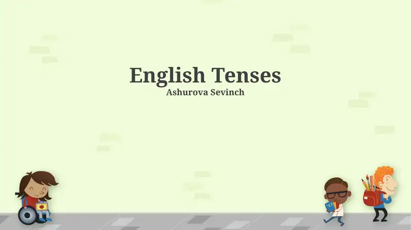 English Tenses
