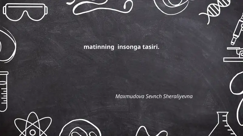 Matnning inson ruhiyatiga ta'siri