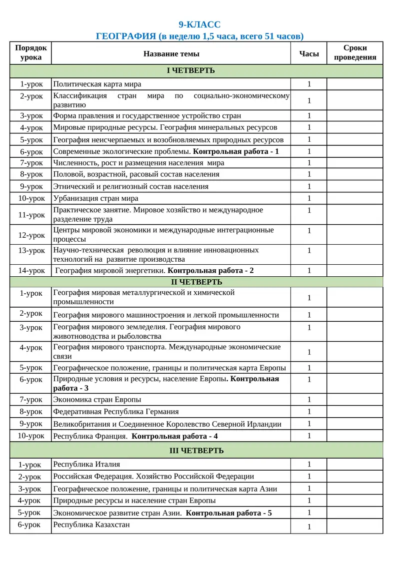 9-КЛАСС ГЕОГРАФИЯ