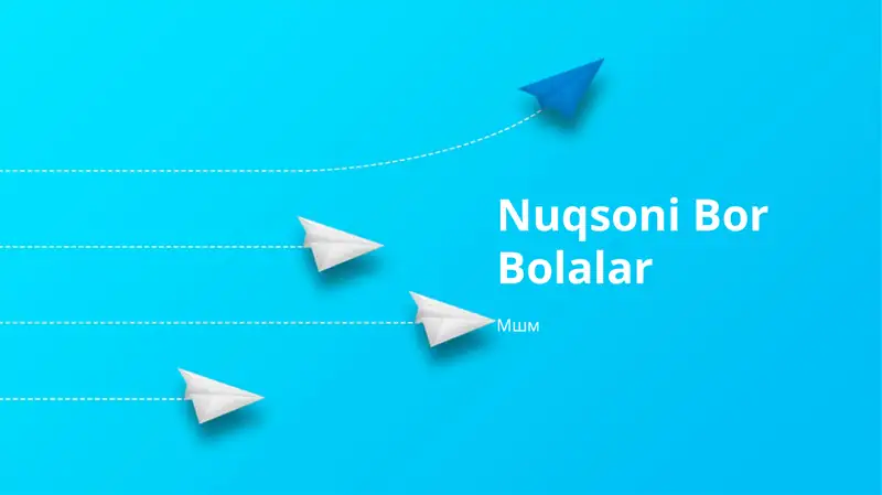 Nuqsoni Bor Bolalar