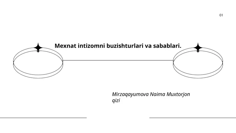 Mexnat intizomni buzishturlari va sabablari