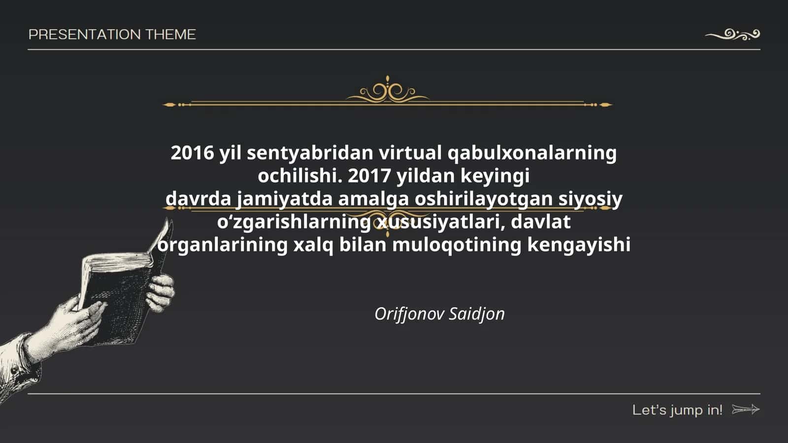 Virtual qabulxonalarning ochilishi