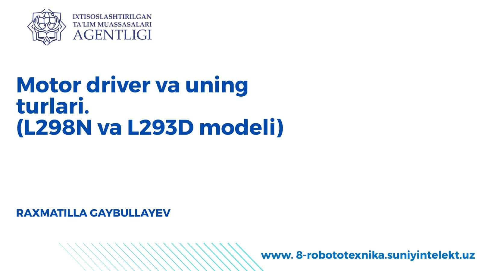 Motordrivervauningturlari