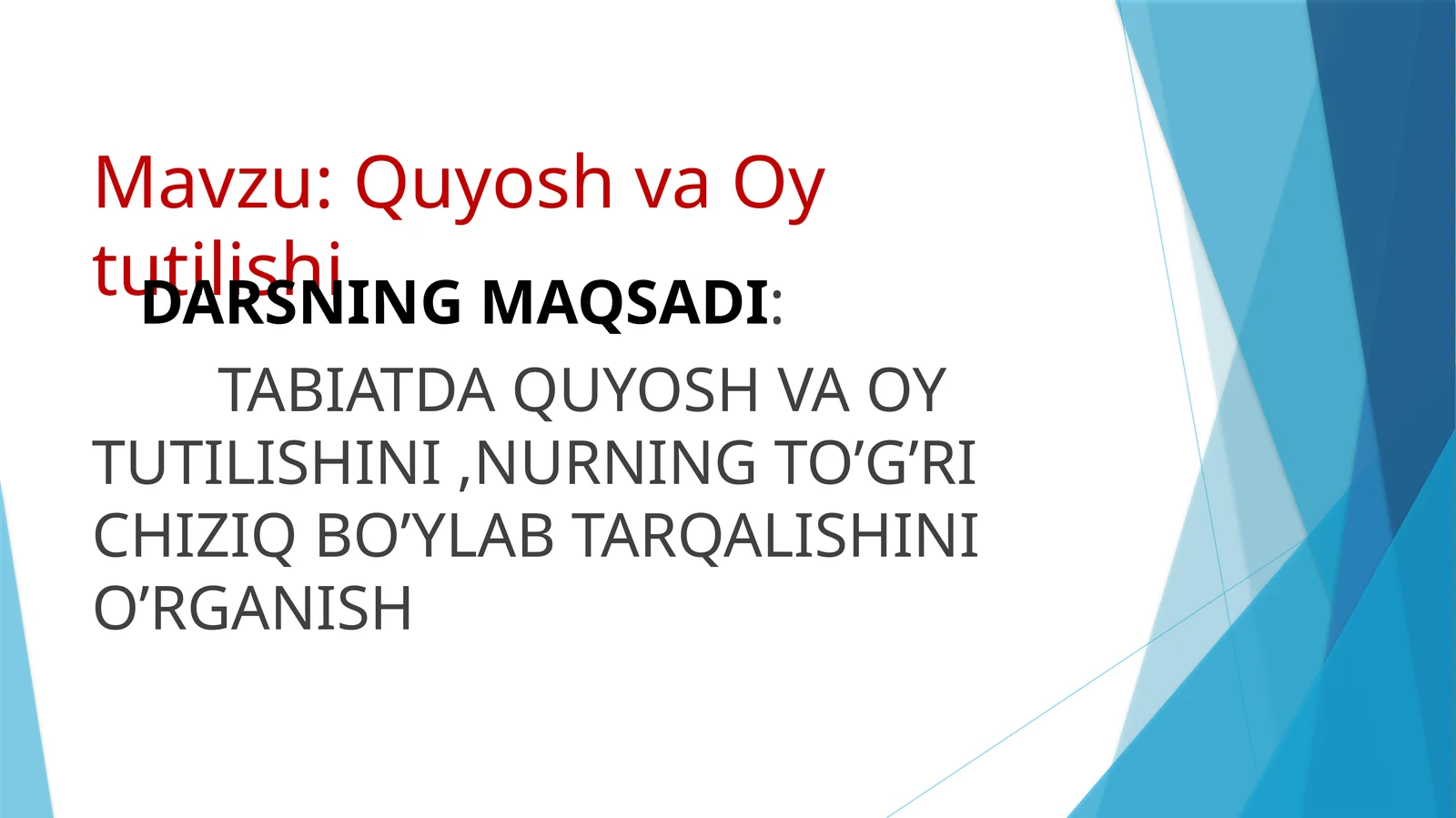Quyosh va Oy Tutilishi