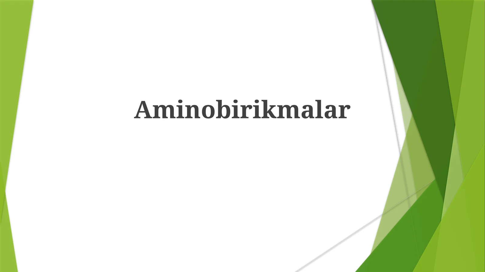 Aminobirikmalar