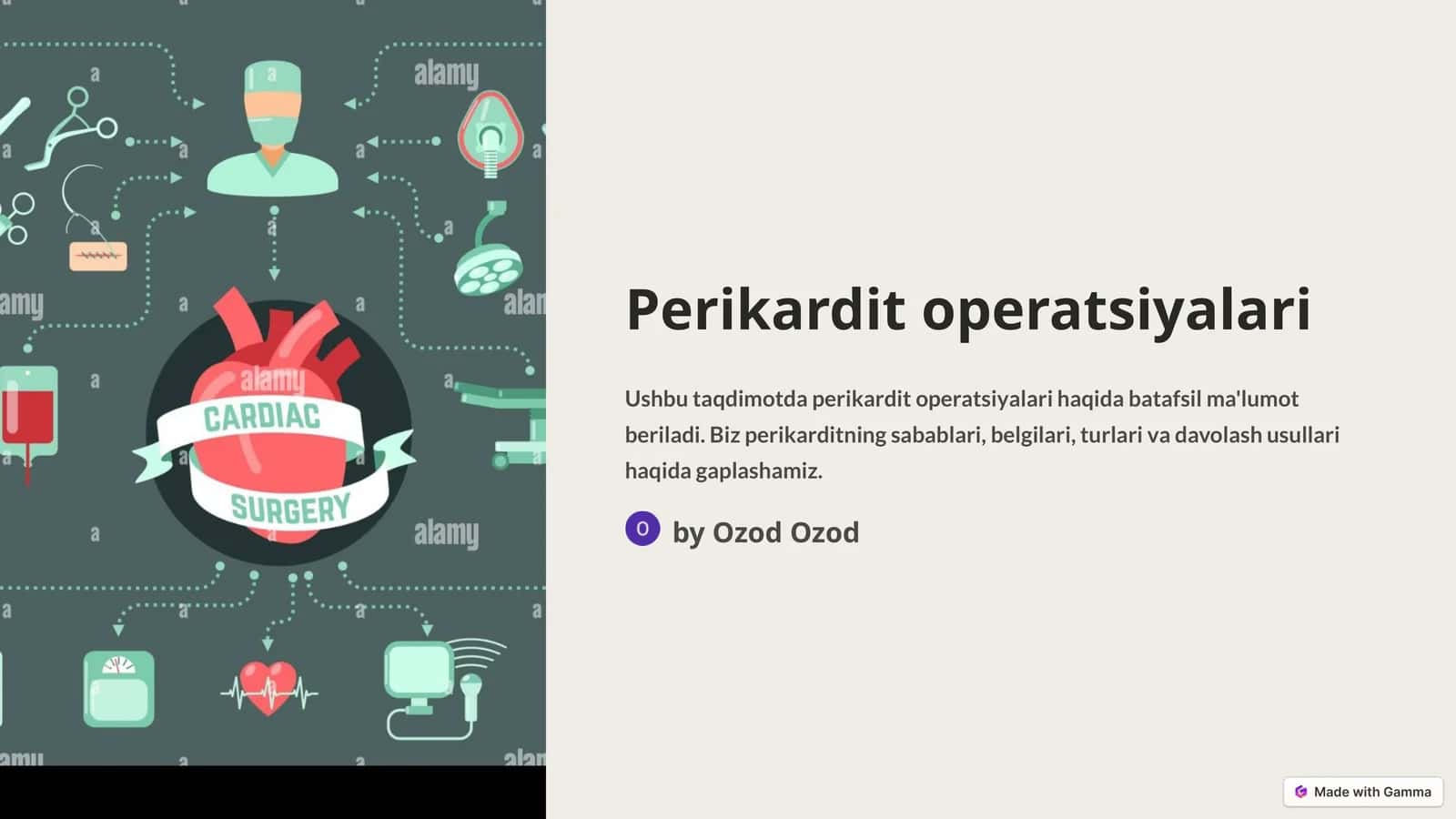 Perikardit operatsiyalari