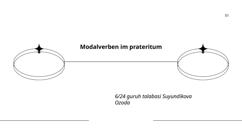 Modalverben im Präteritum