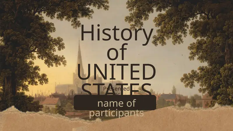 Prezentation about the history of united states-Amerika tarixi haqida prezentatsiya