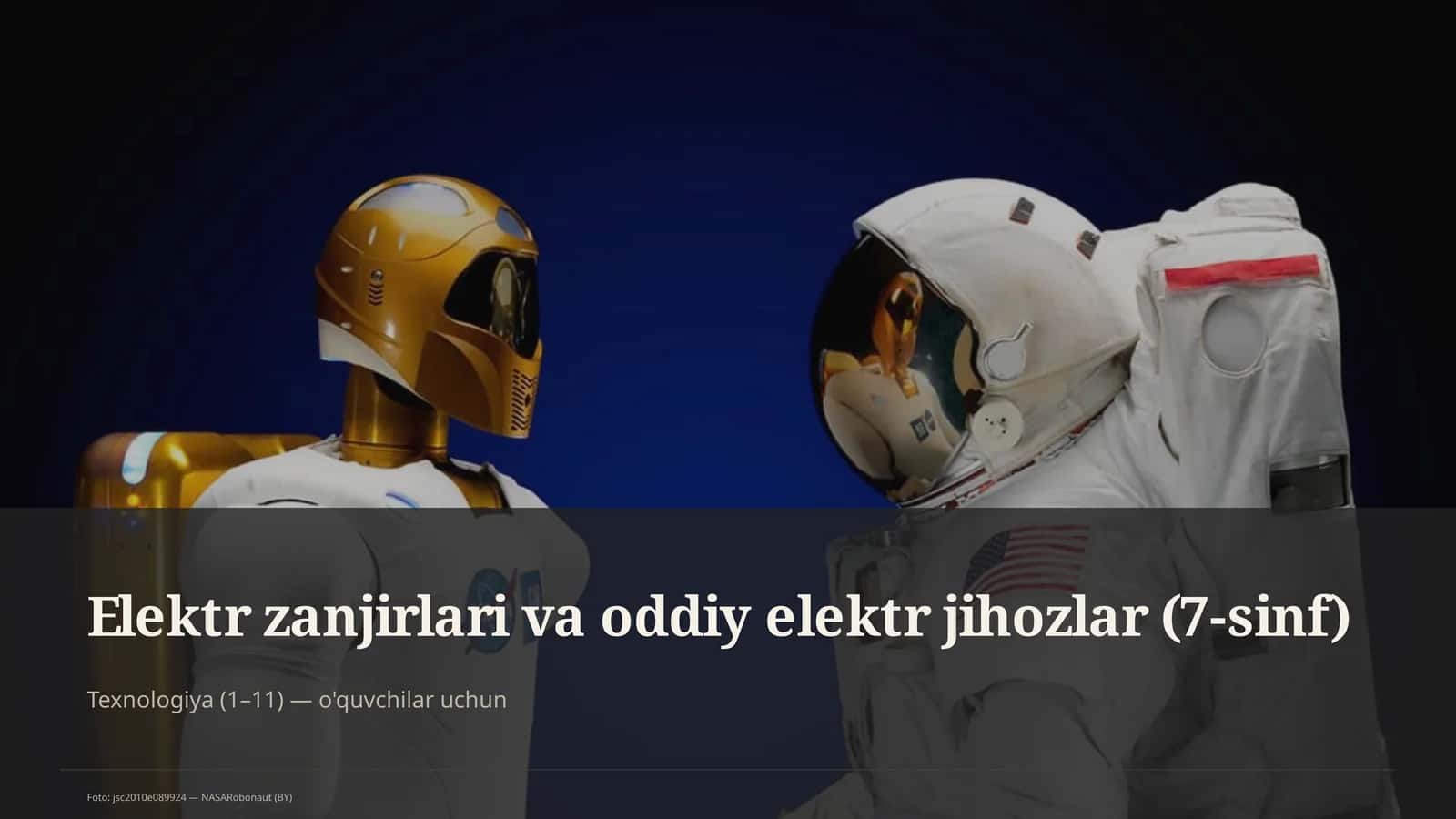 Elektr zanjirlari va oddiy elektr jihozlar (7-sinf)