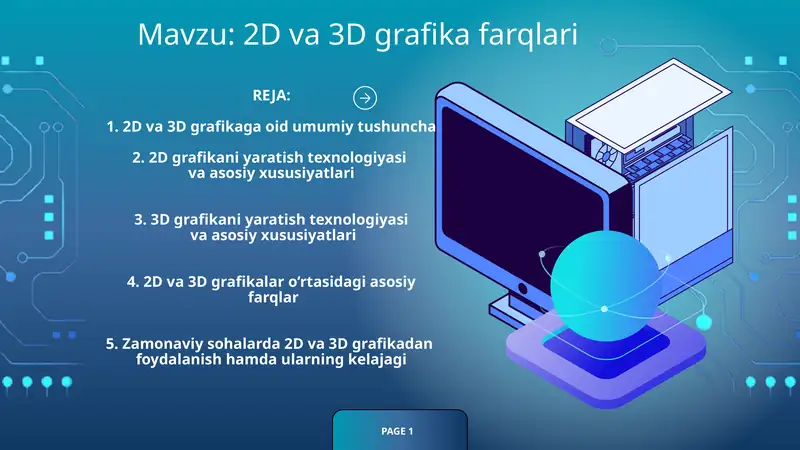 2D va 3D grafika