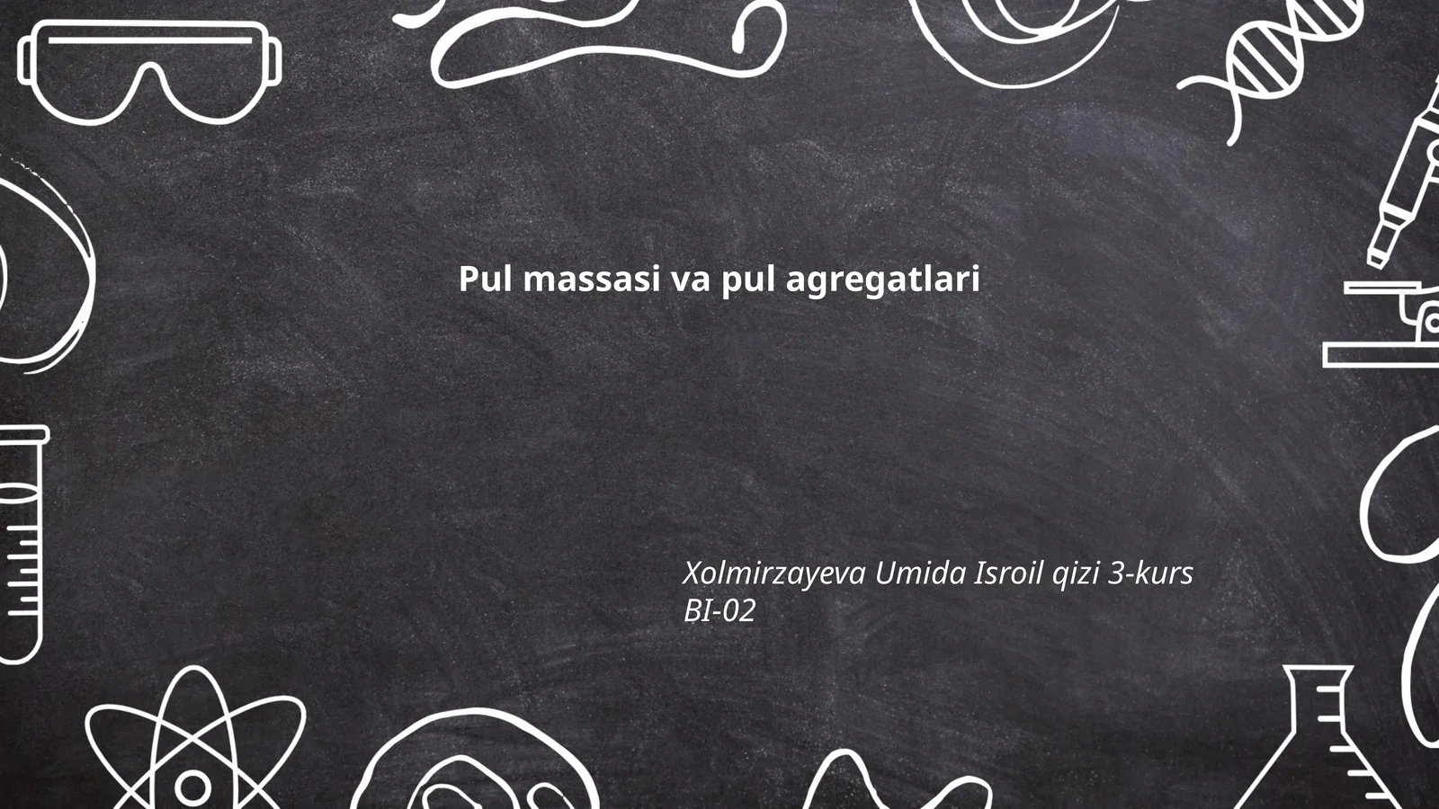 Pul massasi va pul agregatlari