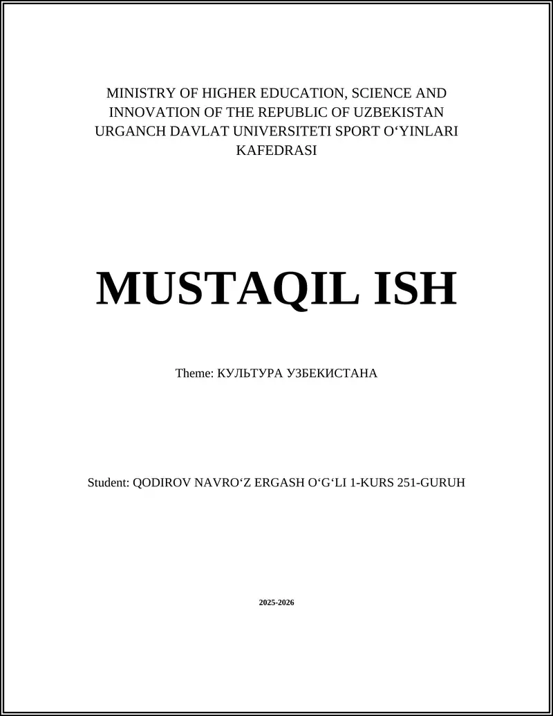 Traditional music of Uzbekistan: Shashmaqom and maqom traditions