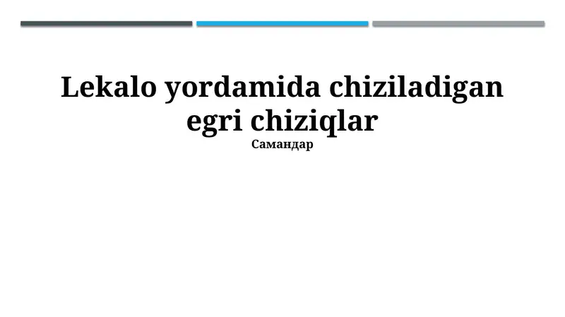 Kompas Yordamida Chizilgan Egrilgan Chiziqlar