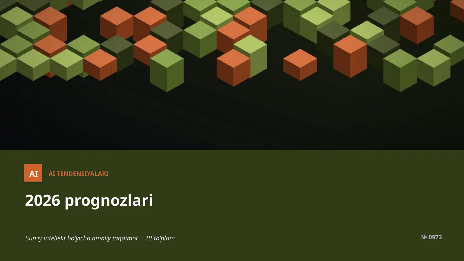 AI Tendensiyalari 2026 prognozlari